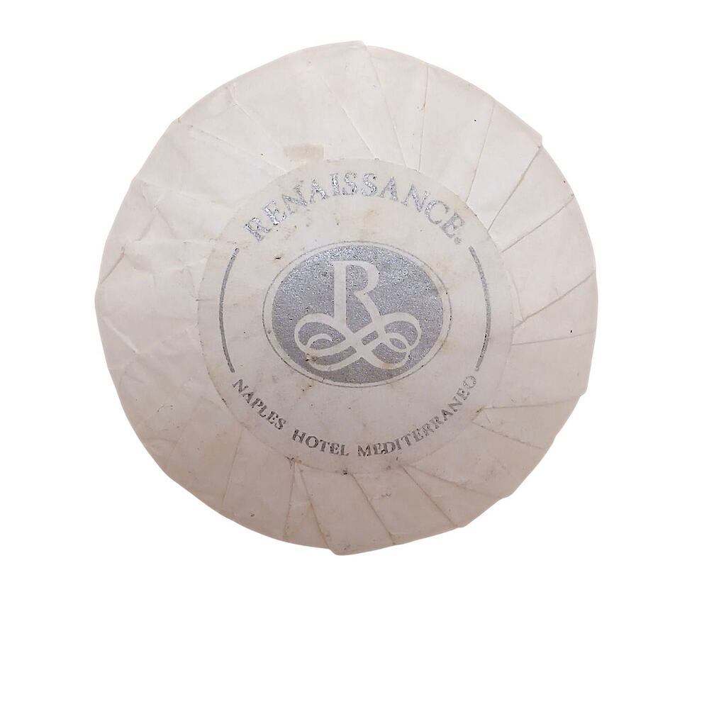 Italy Naples Mediterraneo Renaissance Hotel Soap Nostalgia‎ Vintage Travel Size